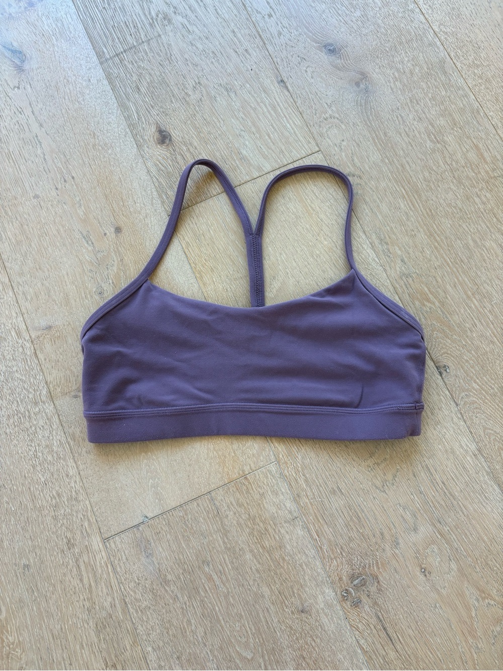 Lululemon size 8 Plum Strappy Sports Bra - Women's Intimates & Sleepwear